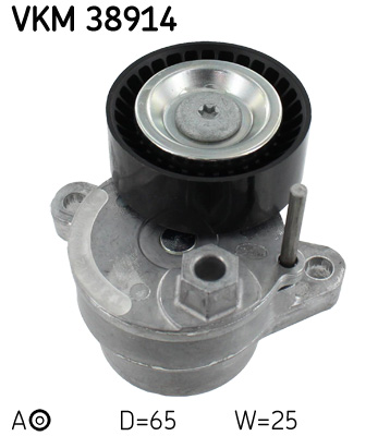 Belt Tensioner, V-ribbed belt - VKM 38914 SKF